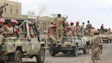 صورة الجيش اليمني يعزز قواته لدعم تقدمها أمام الحوثيين في محافظة البيضاء