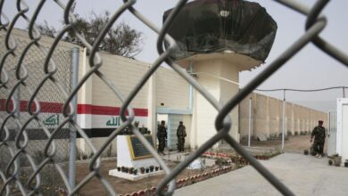 صورة وفاة معتقل في سجن الناصرية نتيجة إصابته بمرض التدرن