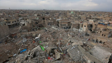 صورة فرانس برس: تكلفة إعادة بناء الموصل تفوق موازنة العراق بأكمله لعام 2021