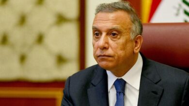 صورة رئيس الحكومة الحالي مصطفى الكاظمي: “جهات” تتعمد استمرار الفوضى وإضعاف الدولة