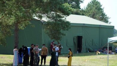 صورة شبكة دويتشه فيله الألمانية: اللاجئون العراقيون يعيشون ظروفًا مزرية على حدود ليتوانيا