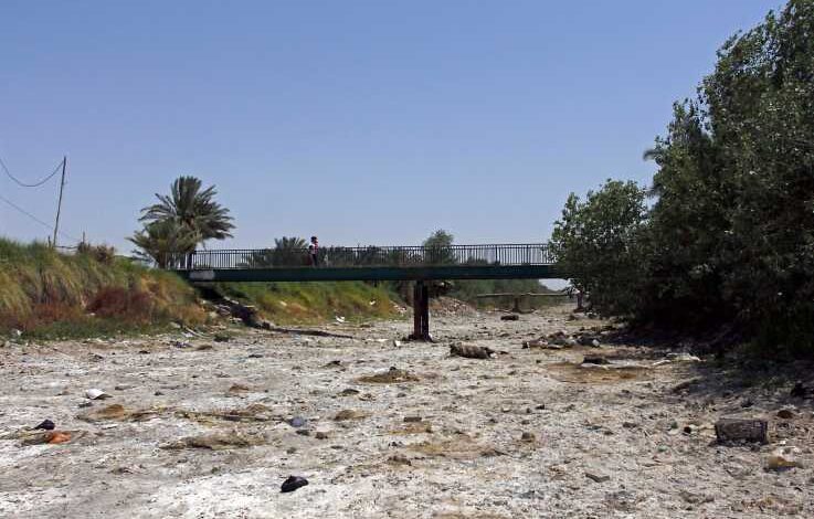 صورة وزارة الموارد المائية الحالية: العراق يواجه موجة جفاف شديدة لاسيما في محافظة ديالى