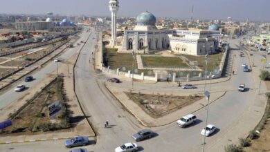 صورة الوقف السني يجبر أئمة وخطباء مدينة القائم بقراءة بيان موزع من قبل الوقف في بغداد