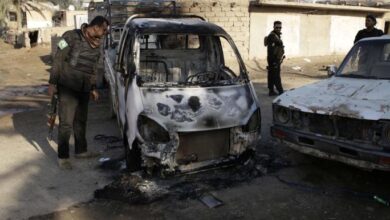 صورة أهالي قرية نهر الإمام في المقدادية يتهمون القوات الحكومية بالتواطؤ مع الميليشيات