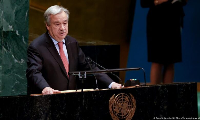 صورة الأمين العام للأمم المتحدة أنطونيو غوتيريش: قمة مجموعة العشرين لم تحقق الآمال المرجوة