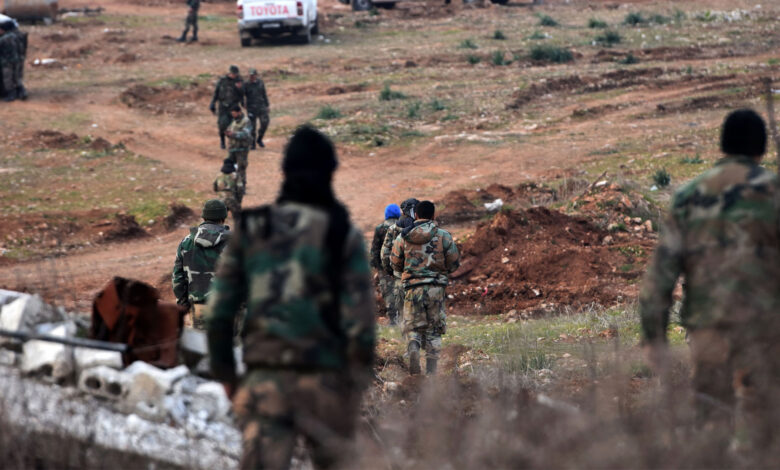 صورة مصادر: تصاعد الخلافات بين قوات ماهر الأسد وميليشيا حزب الله اللبناني