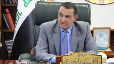 صورة نواب يتهمون محافظ التأميم بالوكالة راكان الجبوري باستغلال منصبه للترويج الانتخابي