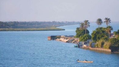 صورة وكالة فرانس برس: العراق من بين 19 دولة مهددة بالغرق من جراء تغير المناخ