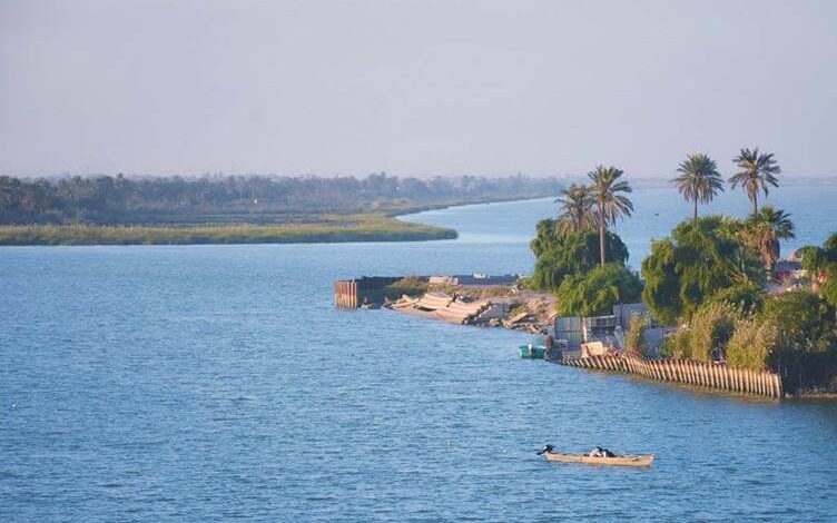 صورة وكالة فرانس برس: العراق من بين 19 دولة مهددة بالغرق من جراء تغير المناخ