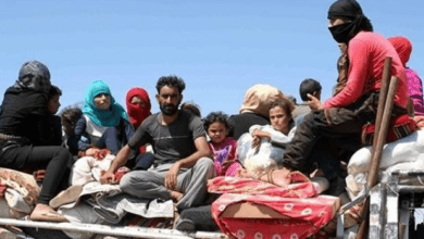 صورة مفوضية حقوق الإنسان: عدد العائلات النازحة من المقدادية في ازدياد مستمر