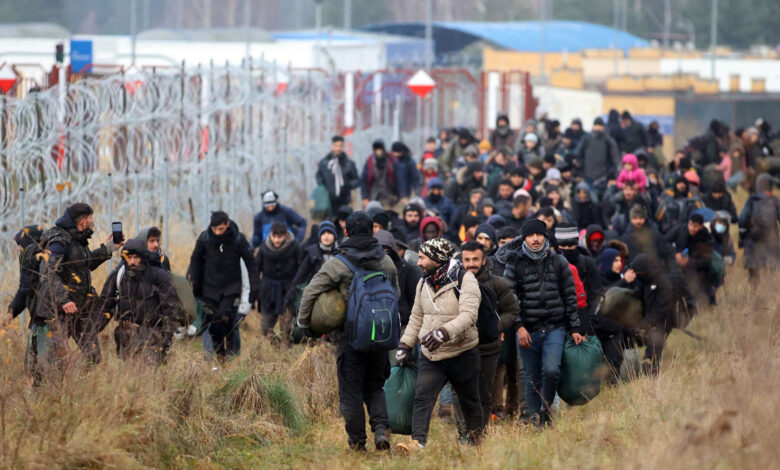 صورة مفوضية حقوق الإنسان بالعراق: المهاجرون العراقيون يبحثون عن فرصة بأوروبا