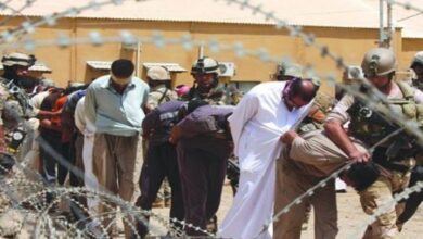 صورة القوات الحكومية تعتقل 7 مدنيين من مناطق مختلفة في بغداد