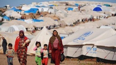 صورة وزارة الهجرة والمهجرين: لا إمكانية لدعم مخيمات النازحين