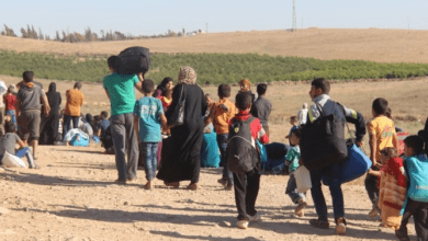 صورة مفوضية حقوق الإنسان: العائلات المهجرة من قرى قضاء المقدادية تعيش وضعًا إنسانيًا سيئًا للغاية