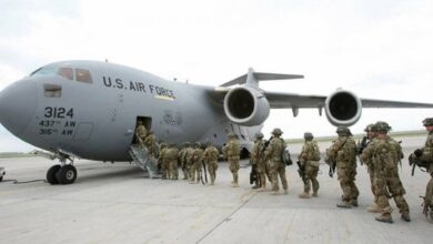 صورة رئيس الوزراء الحالي مصطفى الكاظمي يعلن انتهاء المهام القتالية للتحالف الدولي في العراق