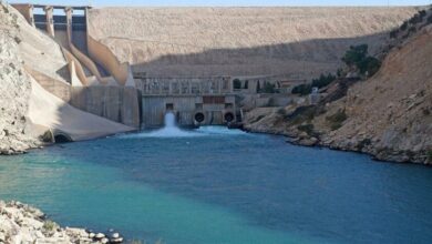 صورة وزارة الموارد المائية الحالية في العراق: المياه في السدود تتناقص لعدم وصول إيرادات مائية كافية