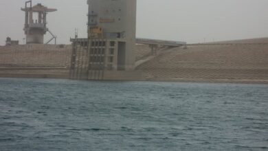 صورة إدارة سد العظيم تؤكد عدم وصول المياه إليها رغم سيول أربيل وكركوك