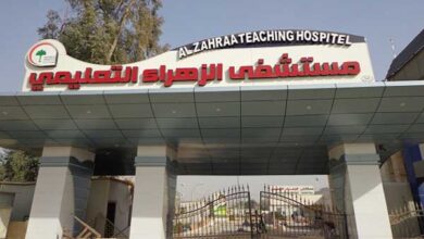 صورة مصادر: ميليشيا مسلحة تجبر مدير مستشفى الزهراء في النجف على الاستقالة
