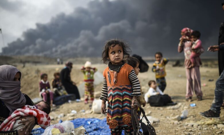 صورة منظمة أنقذوا الأطفال: نحو 200 مليون طفل يعيشون في أكثر المناطق فتكًا بينها العراق