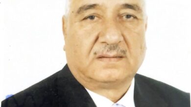 صورة الميثاق الوطني العراقي ينعى عضو اللجنة العليا وزعيم التيار القومي نصرت البياتي الذي توفي في بغداد