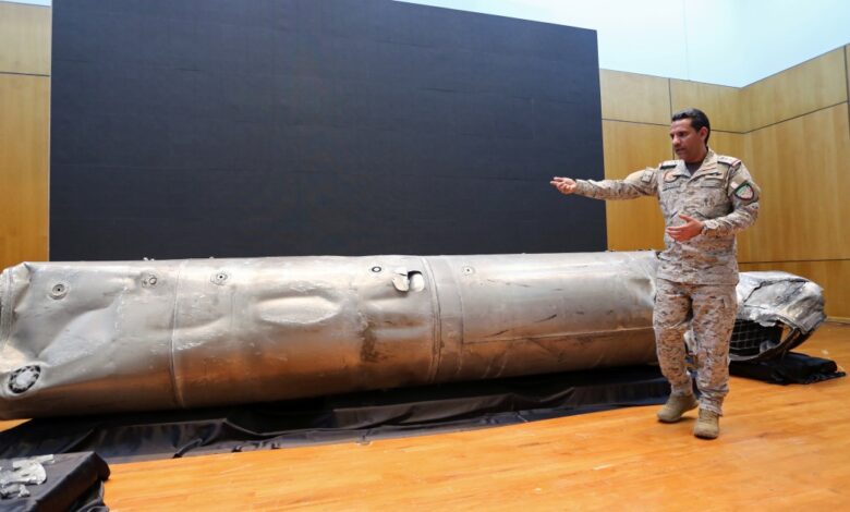 صورة التحالف العربي: الدفاعات السعودية تدمر صاروخًا باليستيًا أطلقته ميليشيا الحوثي باتجاه خميس مشيط