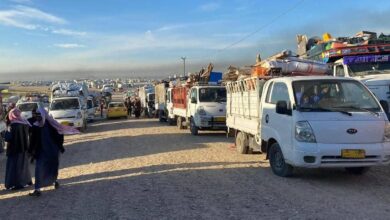 صورة قائممقام بعقوبة عبد الله الحيالي: يجب تسريع وحسم إعادة نازحي قضاء المقدادية لمناطقهم