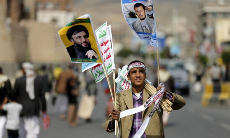 صورة وزير الإعلام اليمني: التحالف العربي كشف تورط ميليشيا حزب الله اللبناني في اليمن