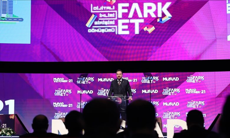 صورة انطلاق مؤتمر “فيزيونير2021” لرجال الأعمال بمشاركة تركية وأجنبية في إسطنبول