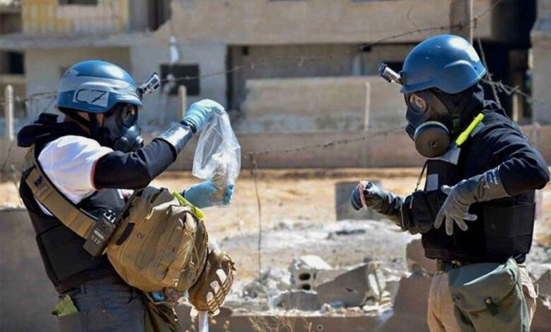صورة المعارضة تطالب بمحاسبة نظام الأسد بعد إدانته بمجزرة السلاح الكيمياوي في دوما