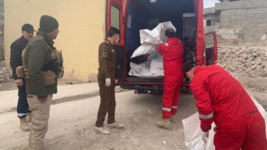 صورة رفات الأبرياء في الموصل تكشف حجم الإبادة الجماعية لسكان المدينة