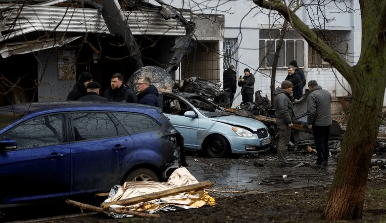 صورة مقتل وزير الداخلية الأوكراني ومسؤولين كبار جراء تحطم مروحية في كييف