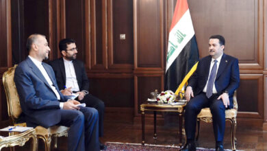 صورة عبداللهيان: السوداني “صحح” الطريقة الخاطئة لوصف الخليج العربي