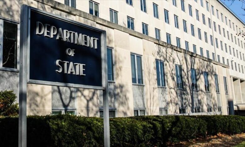 صورة الخارجية الأمريكية تتوعد بمحاسبة النظام الإيراني