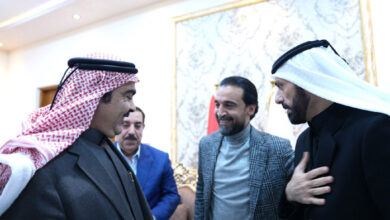 صورة الحلبوسي يرعى صلحًا هشًا بين زعماء الأنبار المتصارعين على توزيع الحصص