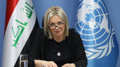 صورة بلاسخارت تثير سخط العراقيين بإحاطة مليئة بالرياء لحكومة السوداني