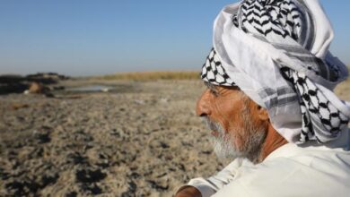 صورة سكان الأهوار في العراق تحت خط الفقر