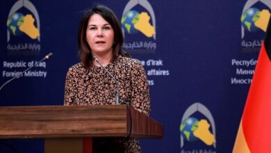 صورة وزيرة الخارجية الألمانية: نحذر طهران من عواقب هجماتها عبر الحدود العراقية