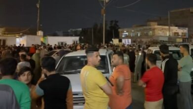 صورة مصادر أمنية: ارتفاع حصيلة الهجوم المزدوج في قضاء المقدادية إلى 8 قتلى و3 جرحى