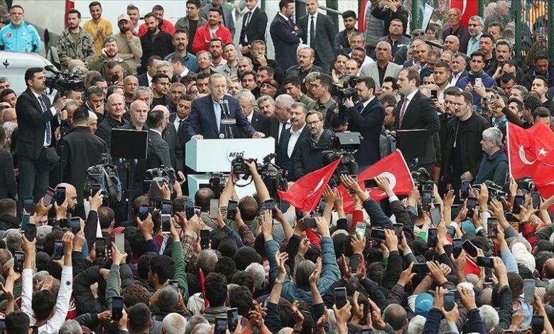 صورة أردوغان: نخطط لتشييد 183 ألف شقة سكنية و15 ألف منزل ريفي بولاية هطاي
