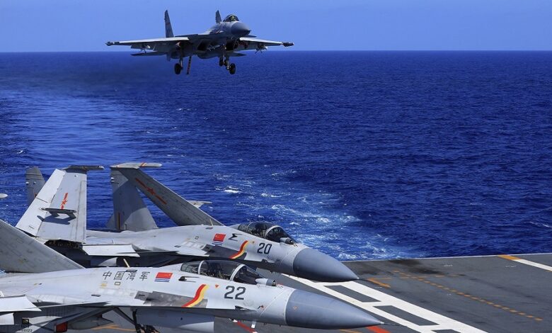 صورة الصين تعلن عن مناورات عسكرية عقب زيارة رئيسة تايوان لواشنطن