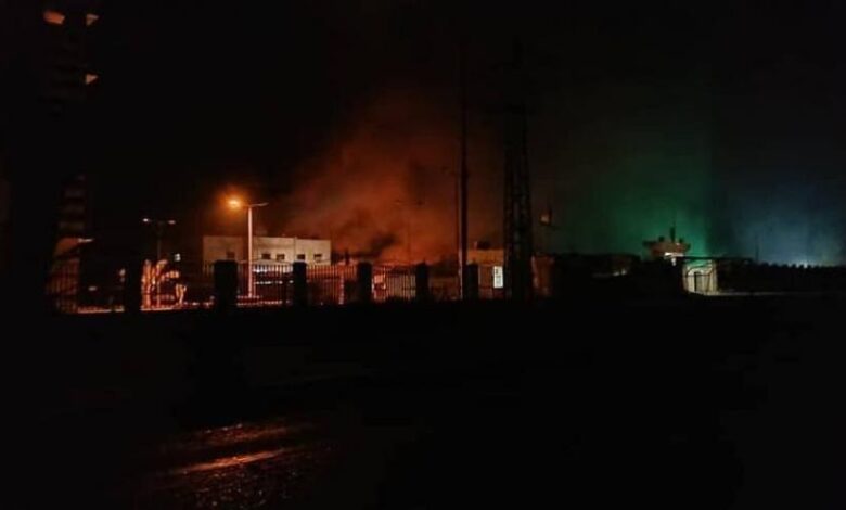 صورة غارات “إسرائيلية” تستهدف مقرًا تابعًا لماهر الأسد شقيق رئيس النظام السوري