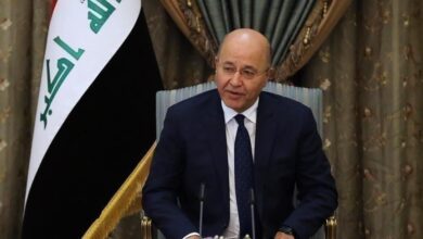 صورة برهم صالح: النظام الحالي في العراق انتهى ويجب تغييره
