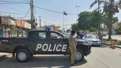صورة مصادر حكومية: محاولة لتهريب عدد من السجناء من مركز شرطة القاسم في بابل