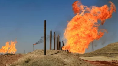 صورة الحكومة تسوق الوهم حول استثمار الغاز المصاحب لاستخراج النفط وإيقاف إحراقه