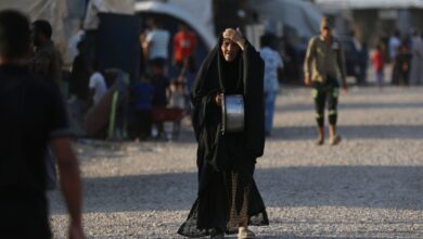 صورة المرصد الأورومتوسطي: تفاقم الأزمة الصحية للنازحين بسبب سوء الرعاية والتغذية