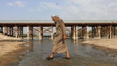 صورة العراق يواجه كارثة بيئية عقب انخفاض مناسيب المياه في نهري دجلة والفرات