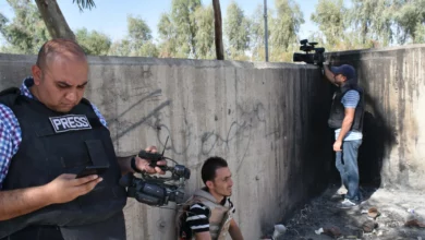 صورة مراكز حقوقية: الصحفيون العراقيون هدف للقتلة ومكممو الأفواه
