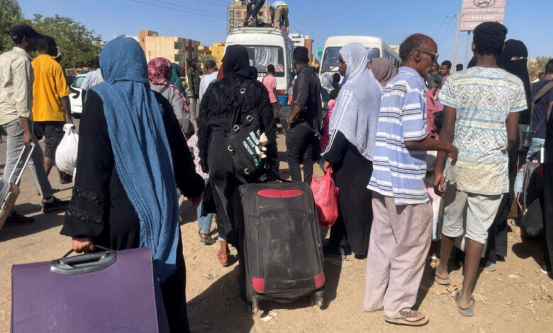 صورة مؤسسة إغاثية: 48 ألف أسرة نزحت لولاية نهر النيل بحاجة لمساعدات إنسانية عاجلة