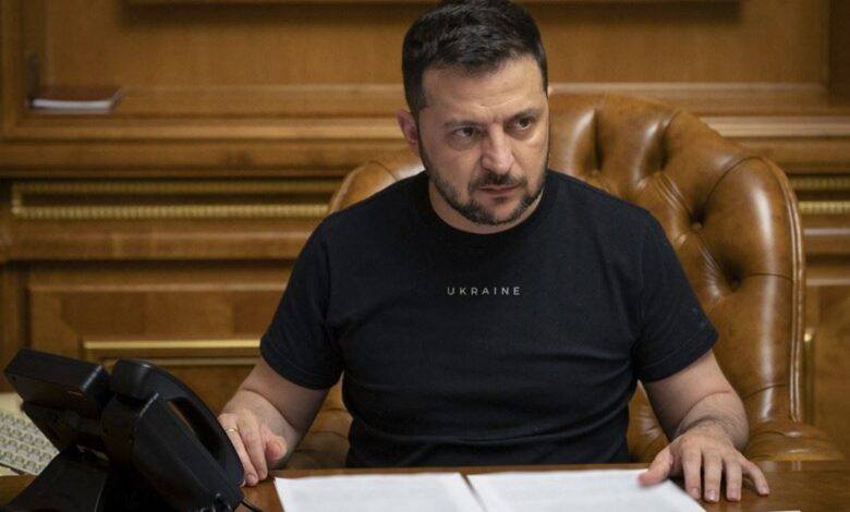 صورة زيلينسكي: ما يحدث في روسيا يظهر ضعفها ولن تكون قادرة على البقاء في أوكرانيا