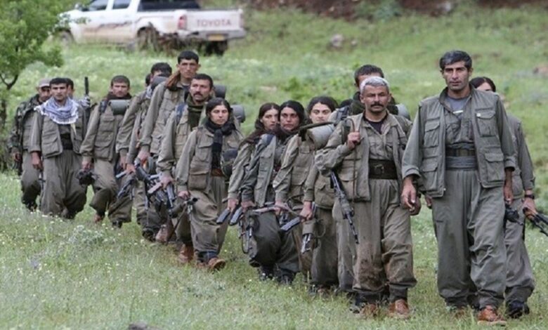 صورة مصدر تركي: نقل معسكر ميليشيا الـ “PKK” المصنف إرهابيًا من العراق إلى إيران